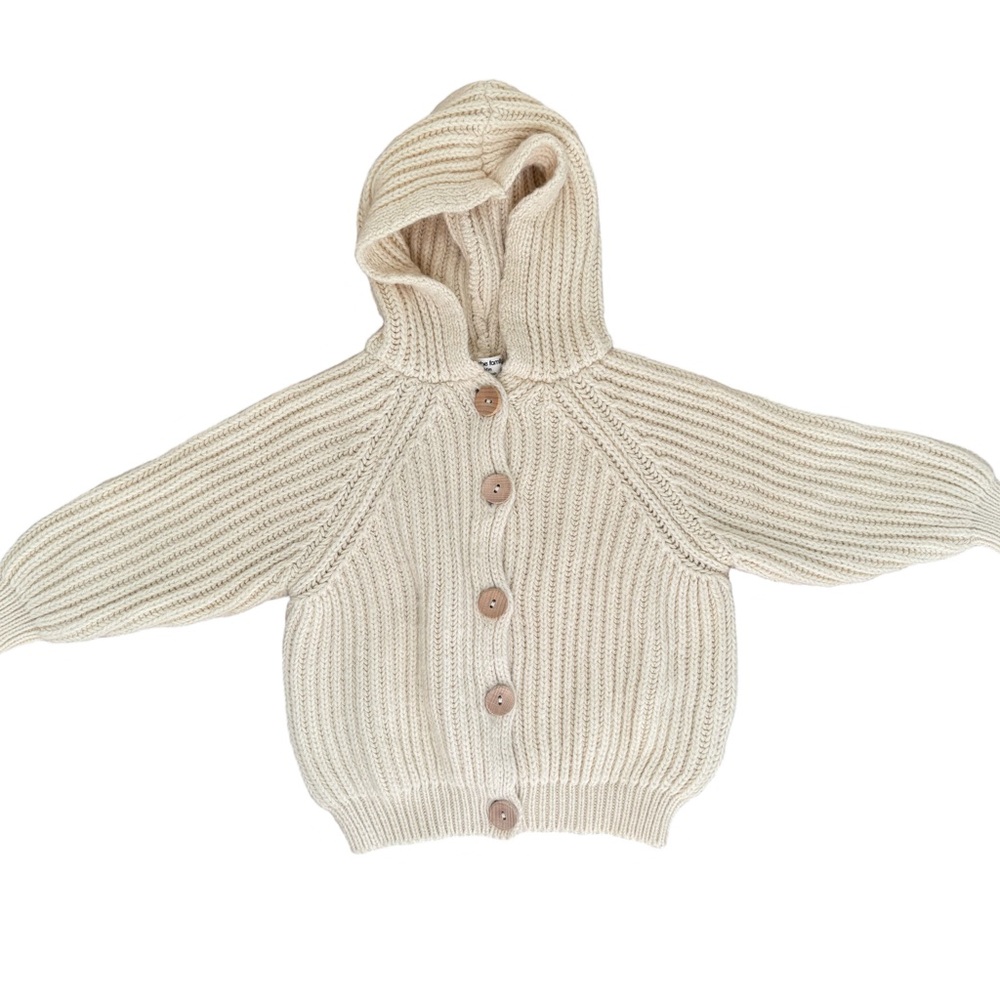 1 + In The Family button up cozy sweater